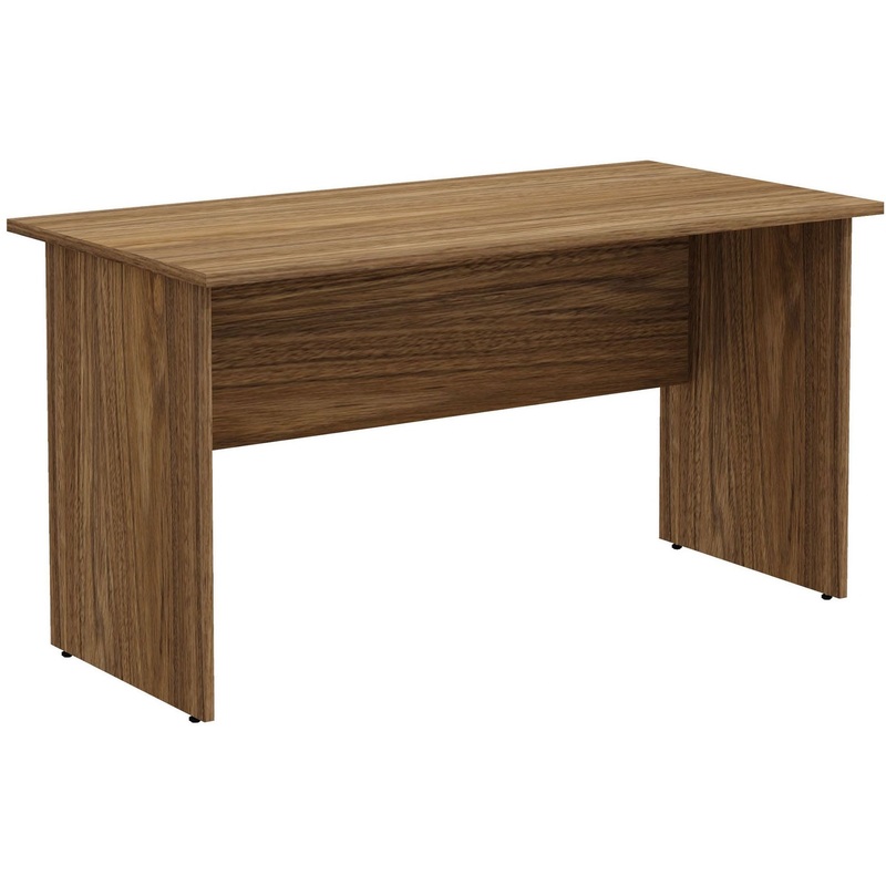 Изображение товара Стол офисный прямой Агат А-3 из ЛДСП 1400x700x750 мм цвет орех палдао