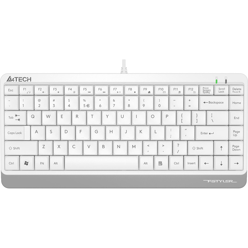 Изображение товара Клавиатура проводная A4Tech Fstyler FK11 White