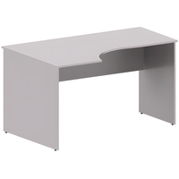 Стол эргономичный Simple SET140-1(L) левый (серый, 1400х900х760 мм)