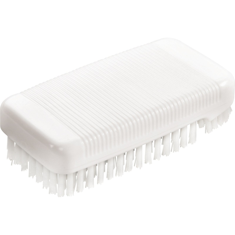 Изображение товара Щётка для мытья рук и ногтей Diversey DI Nail Brush Premium жесткая белая 9,75x2,7 см