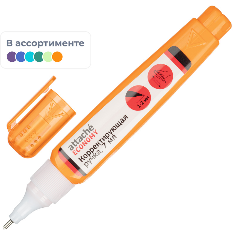 Изображение товара Корректирующий карандаш Attache Economy 7 мл (быстросохнущая основа)