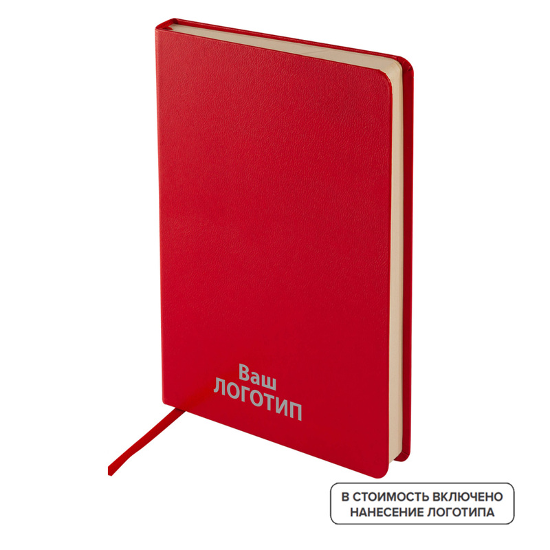 Изображение товара Еженедельник недатированный Bruno Visconti Megapolis А5 искусственная кожа красный