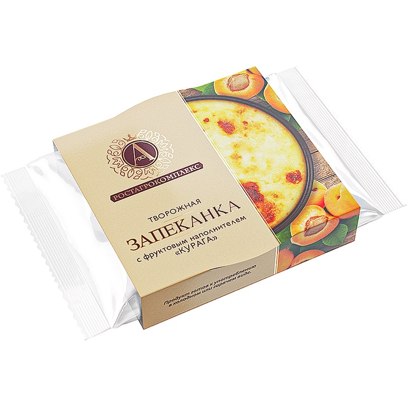 Изображение товара Запеканка творожная с курагой 13% 100 г от А.Ростагрокомплекс