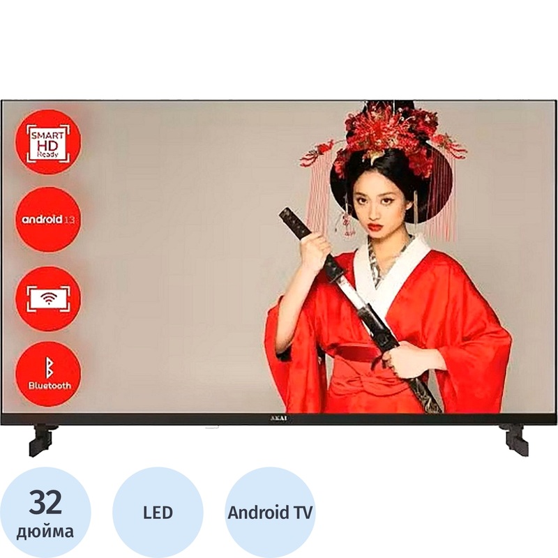 Изображение товара Телевизор 32" AKAI TA32BH500 HD