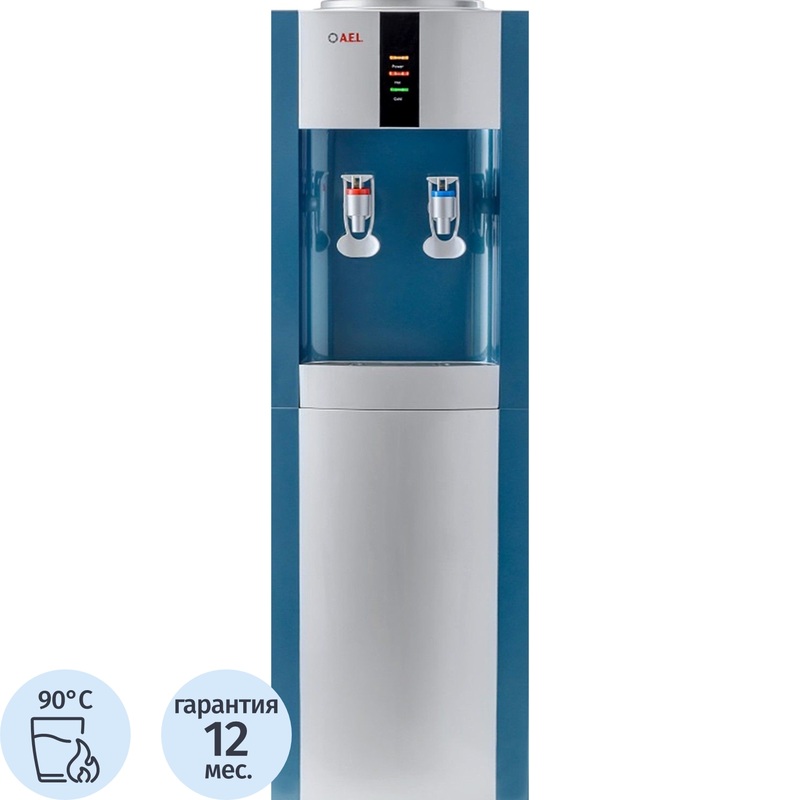 Изображение товара Кулер для воды AEL 47 LK серебристый только нагрев с баком из нержавейки