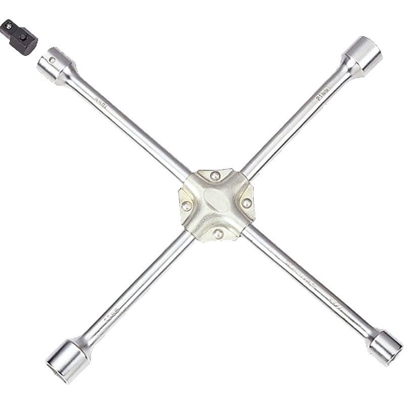 Изображение товара Ключ баллонный King Tony 17x19x21x22 мм 400 мм из хромованадиевой стали