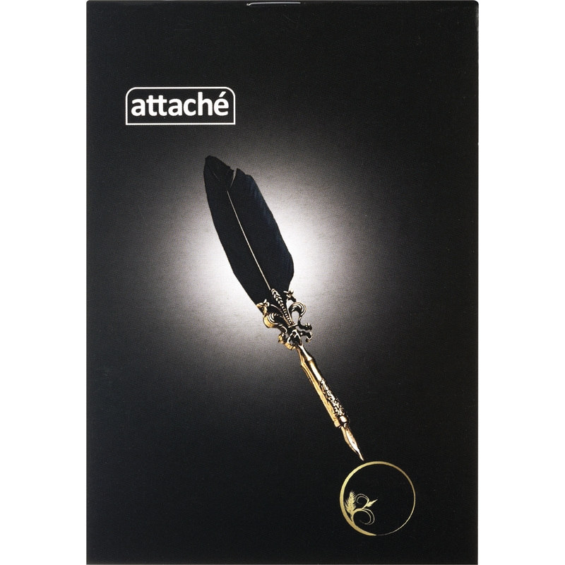 Изображение товара Блокнот Attache А6 32 листа в клетку на скрепке