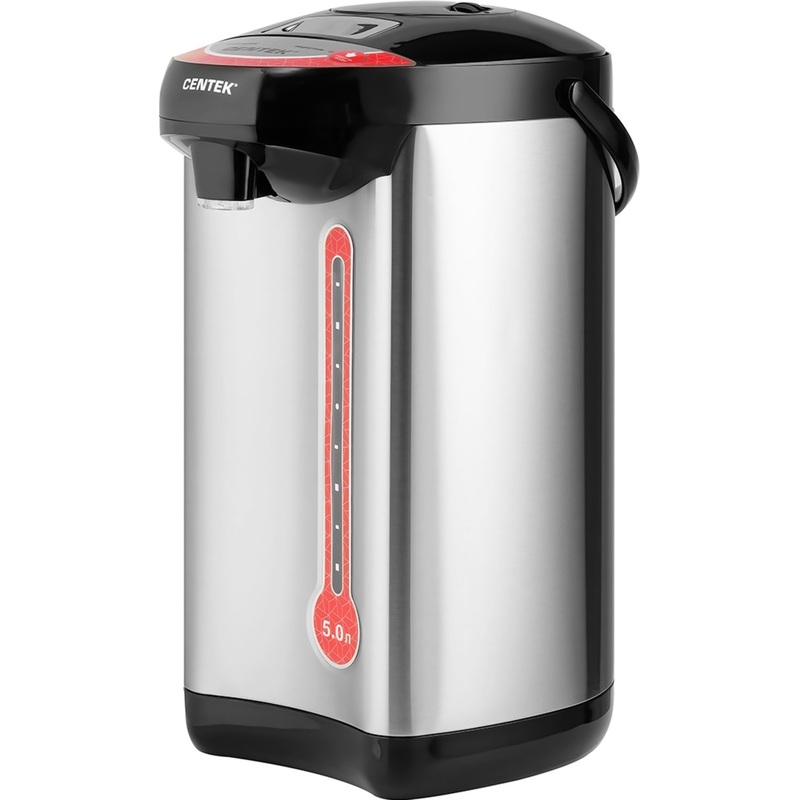 Изображение товара Термопот Centek CT-0082 серебристый - мощное устройство для кипячения воды