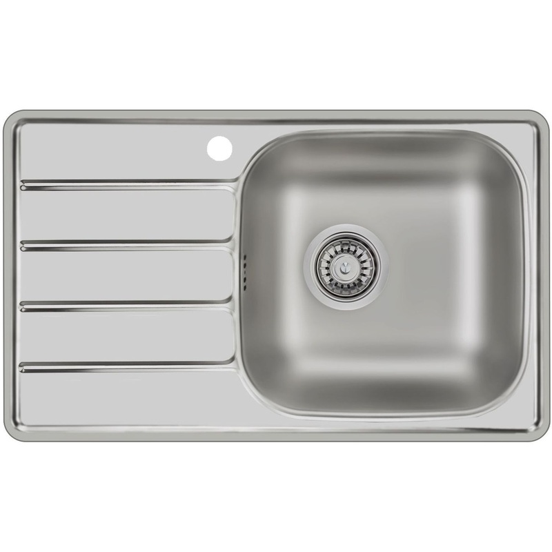 Изображение товара Мойка Ukinox Гранд GRM780.480-GT6K врезная с одним сливом