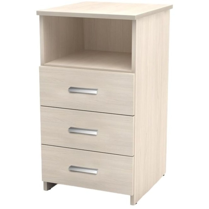 Изображение товара Тумба приставная Канц ТК31.15 дуб молочный 3 ящика 750 мм