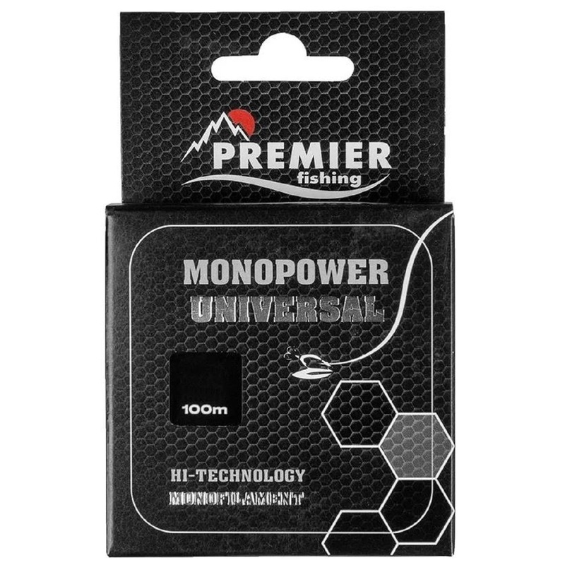 Изображение товара Леска monopower universal 0,60/100 transparent nylon Premier fishing