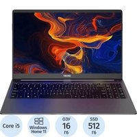 Ноутбук Tecno MegaBook T15RA 15.6" Gray Intel Core i5 13420H/16 ГБ/SSD  512 ГБ/Intel UHD Graphics (71003300181)