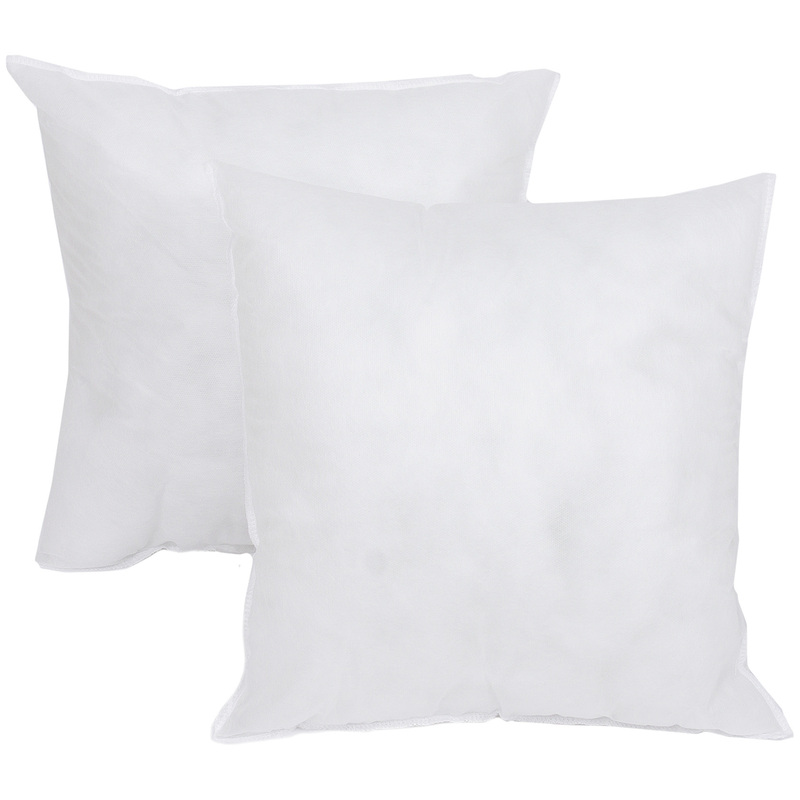 Изображение товара Подушка Luscan 40х40 см ПЭ 100% новолон/спанбонд 2 штуки в упаковке