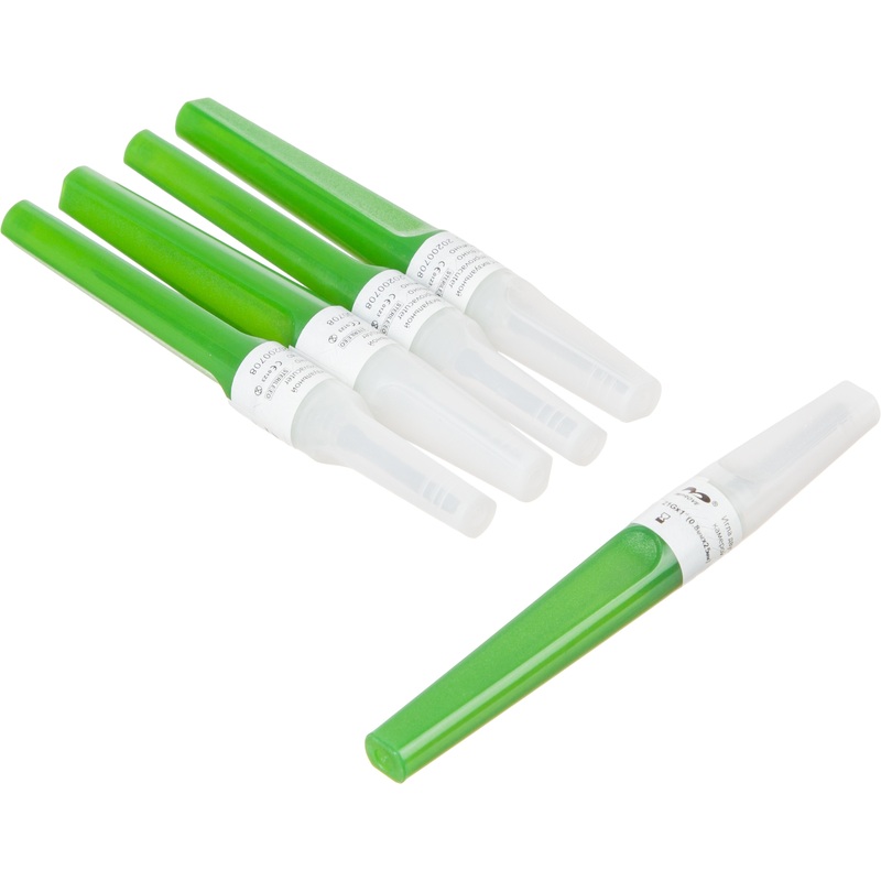 Изображение товара Игла двусторонняя Improvacuter FlashBack 21G 0.8 х 25 мм зеленая 100 штук Изображение товара Игла двусторонняя Improvacuter FlashBack 21G 0.8 х 25 мм зеленая 100 штук