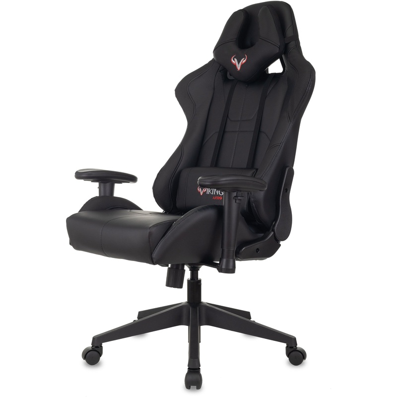 Изображение товара Кресло игровое Zombie Viking 5 Aero чёрное (экокожа, пластик)