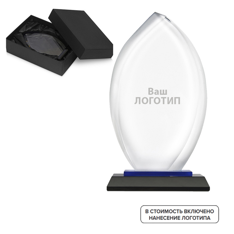 Изображение товара Награда Flame стекло 10.6x5.1x1.9 см (5 штук в упаковке)