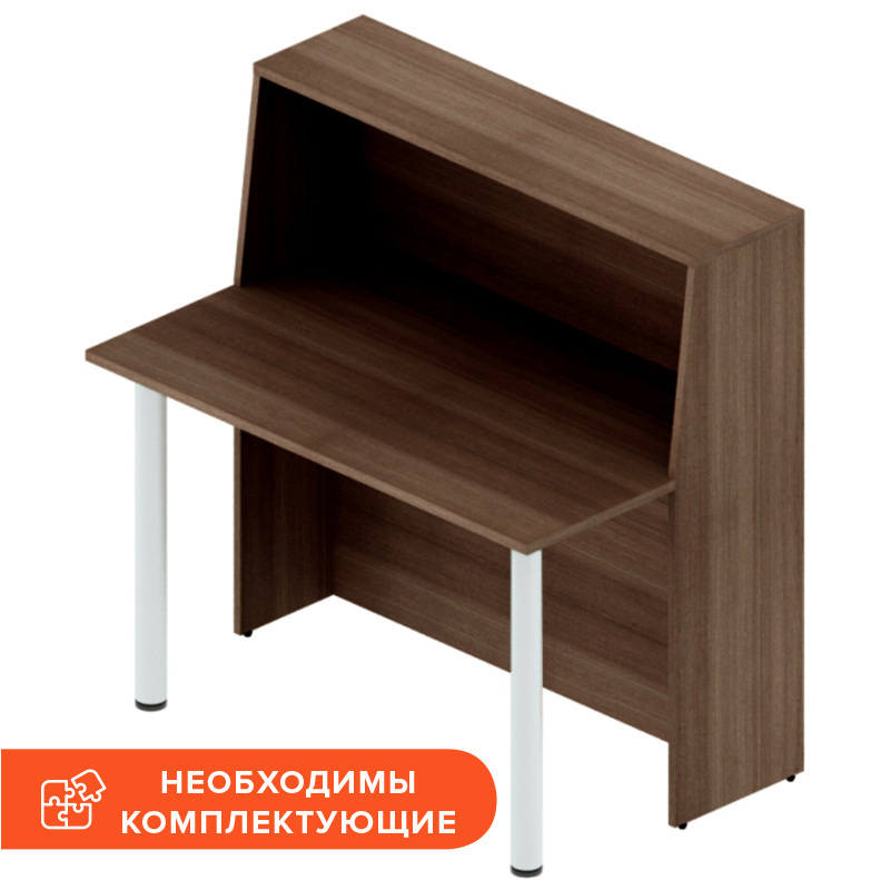 Изображение товара Модуль ресепшен Агат АО-120 орех палдао 1200х750х1200 мм