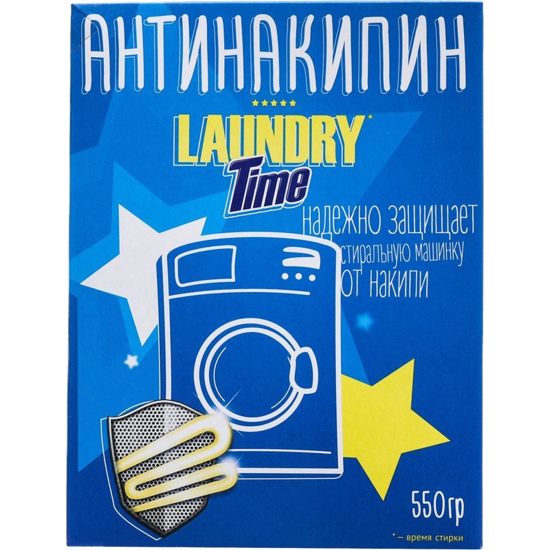 Изображение товара Средство для удаления накипи Laundry Time Антинакипин порошок 550 г