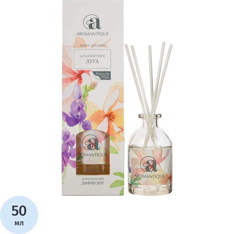 Изображение товара Аромадиффузор Aroma Harmony Альпийские луга 50 мл натуральный и экологичный