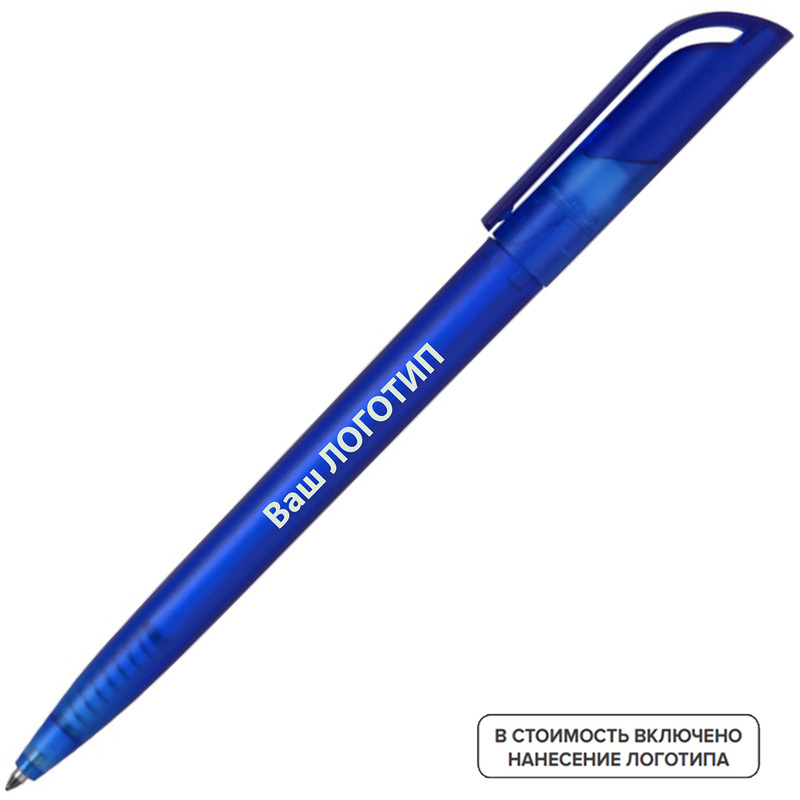 Изображение товара Ручка шариковая автоматическая Миллениум Фрост синяя 1 мм 1000 штук