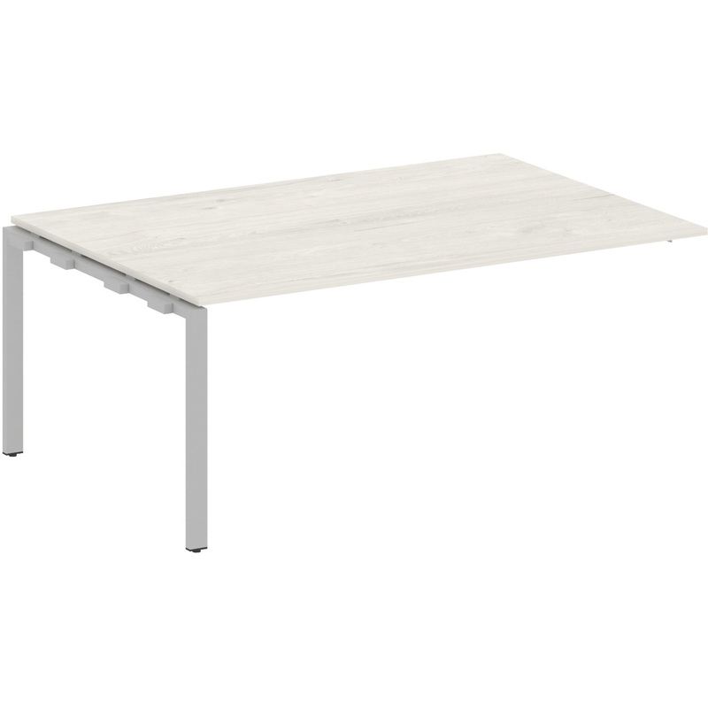 Изображение товара Стол переговоров Metal System Style БП.ППРГ-5 длина 1800 мм серый дуб
