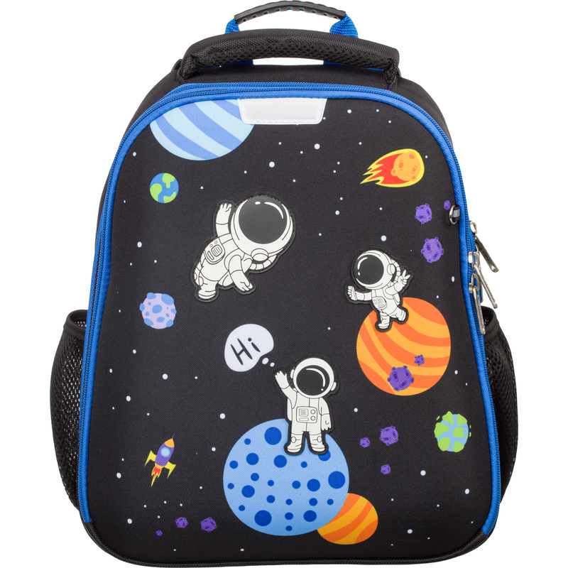 Изображение товара Детский школьный ранец Комус Класс Space time анатомический для мальчиков