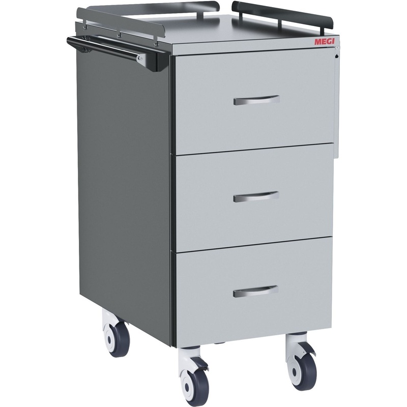 Изображение товара Стол инструментальный для анестезиолога МСК-5560 из нержавеющей стали, Россия