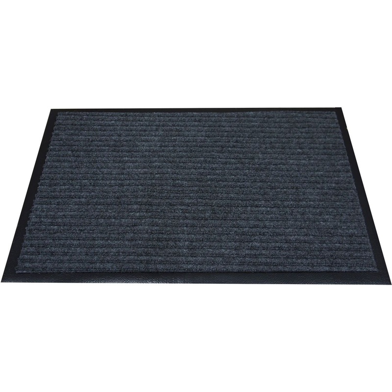 Изображение товара Коврик входной (придверный) ворсовый влаго-грязезащитный 120x180 см серый