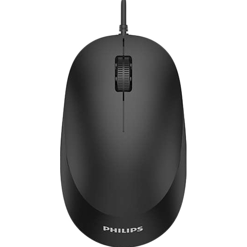 Изображение товара Проводная мышь Philips SPK7207B/01 черная оптическая USB