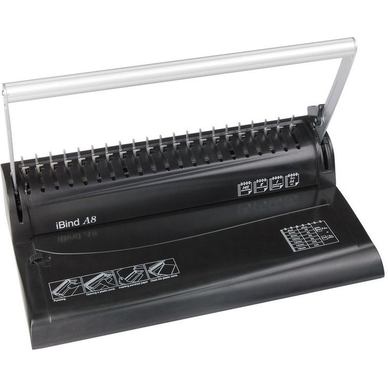 Изображение товара Брошюровщик Gladwork iBind A8 механический пластиковая пружина А4