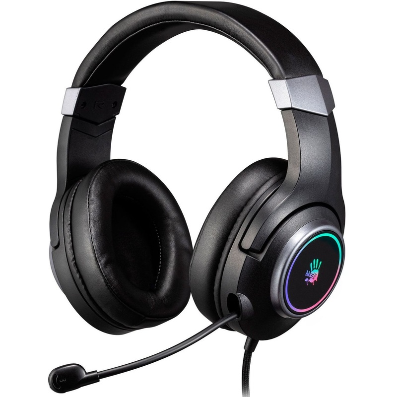 Изображение товара Гарнитура проводная A4Tech Bloody G350 USB черный с объёмным звуком 7.1