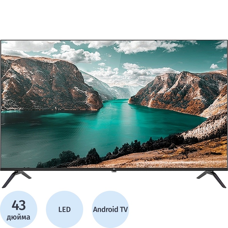 Изображение товара Телевизор 43 BQ43FS38B Full HD Smart TV Android Wi-Fi Bluetooth