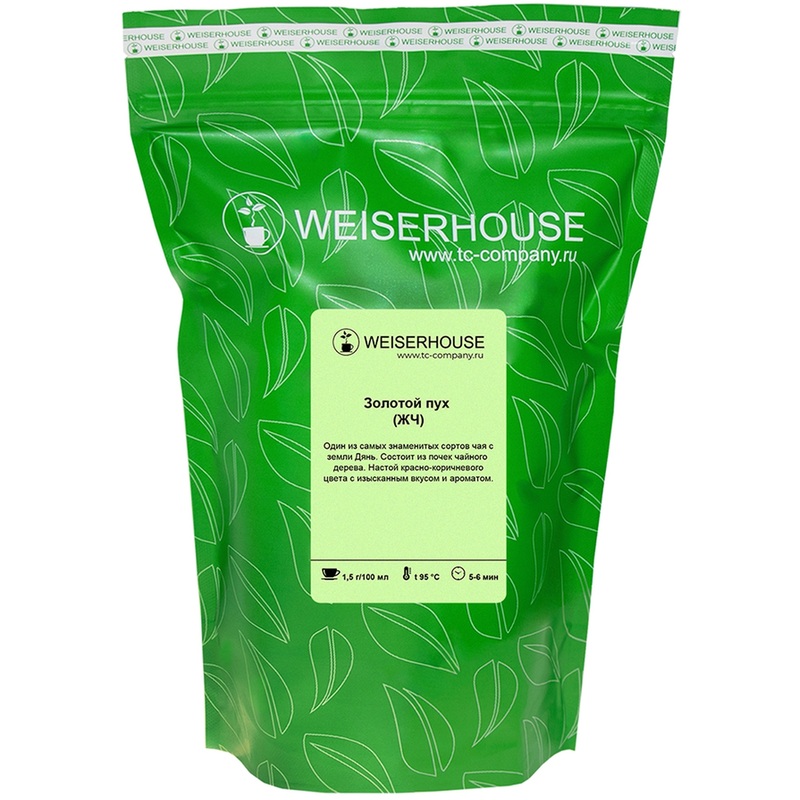 Изображение товара Чай листовой чёрный Weiserhouse Золотой пух 200 г