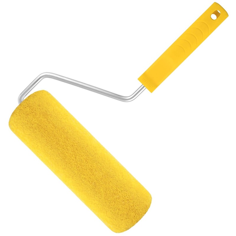 Изображение товара Валик малярный с ручкой Бибер 32602 230 мм полиакрил ворс 18 мм (тов-065321)