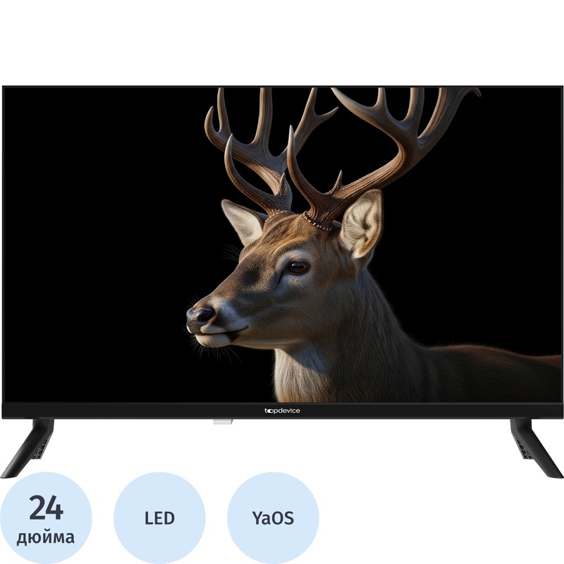 Изображение товара Телевизор 24" Topdevice TDWC24BH3260V HD