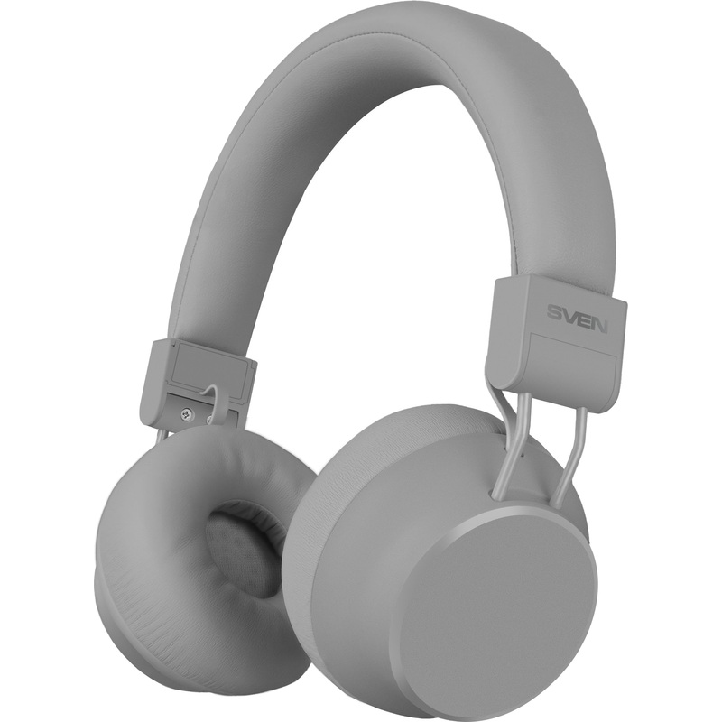 Изображение товара Беспроводные наушники Sven AP-B710MV серые с активным шумоподавлением и длительным временем работы