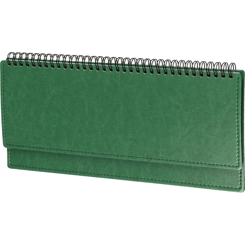 Изображение товара Планинг Attache Agenda 2026 года из искусственной кожи 30.3х15 см зелёный