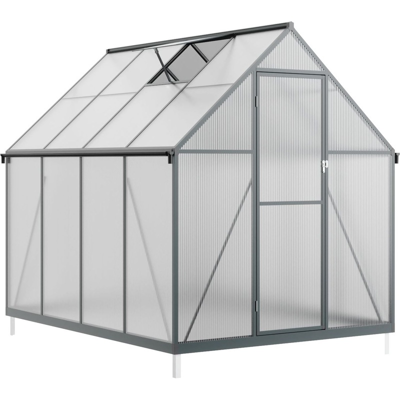 Изображение товара Теплица Klesto GH225 (антрацит, 1780х2250х1950 мм)