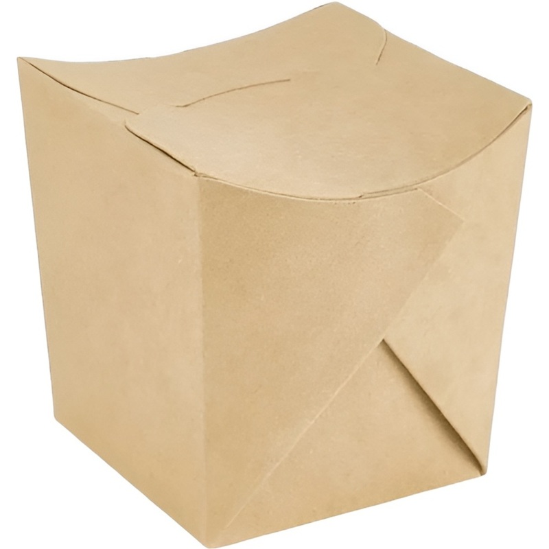 Изображение товара Упаковка DoEco Noodles 75х66х93 мм крафт (480 штук в упаковке)