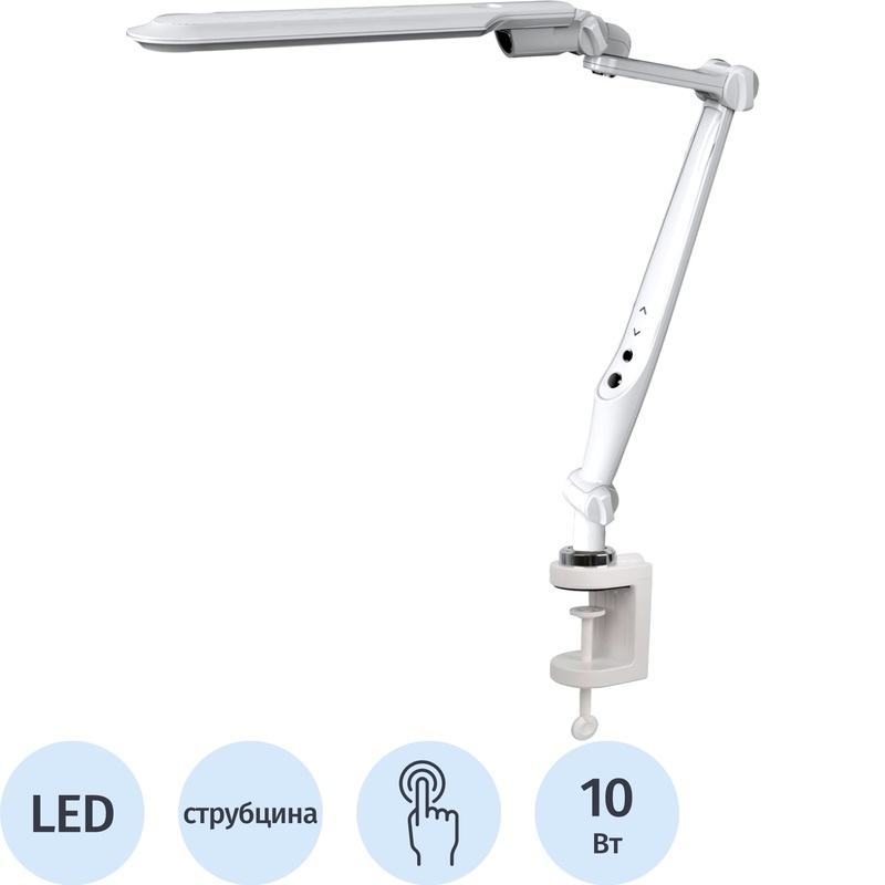 Изображение товара Настольный светильник Camelion KD-830 C01 белый с сенсорным управлением