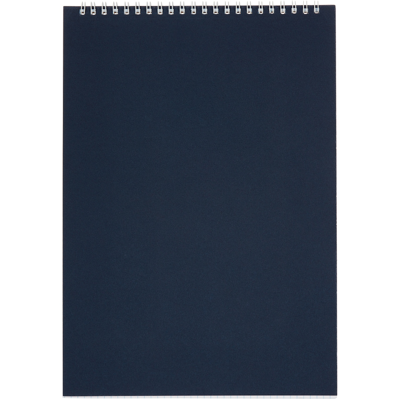 Изображение товара Блокнот Альт Офис А4 60 листов синий в клетку на спирали