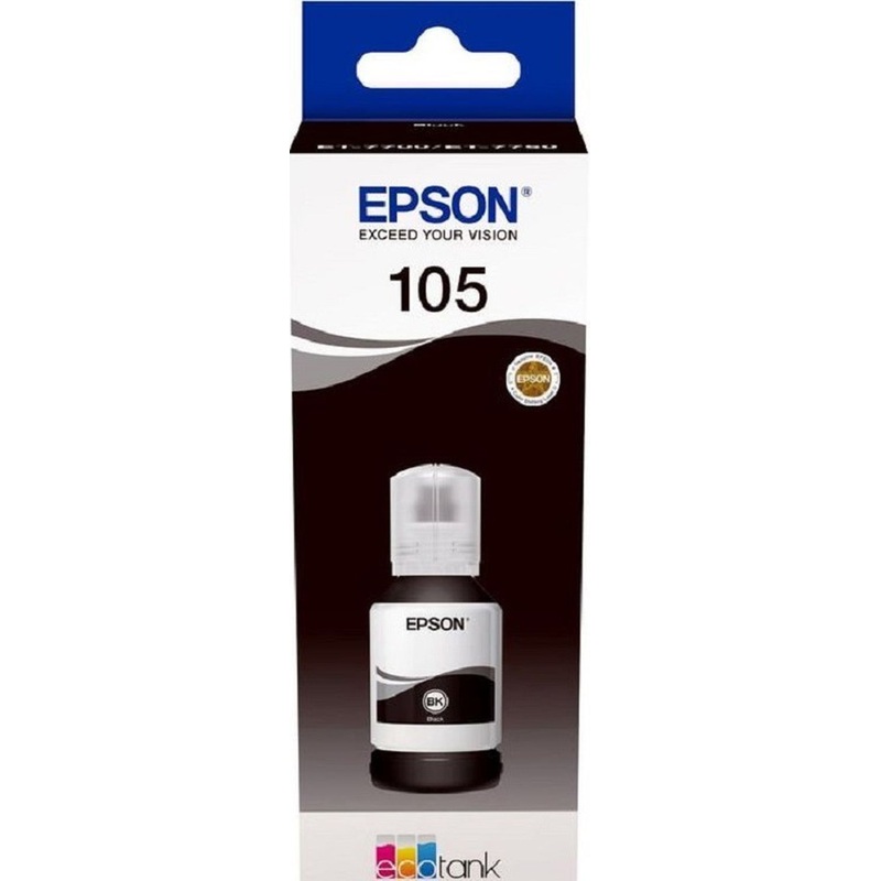 Изображение товара Оригинальные чернила Epson T00Q1 C13T00Q140 черные