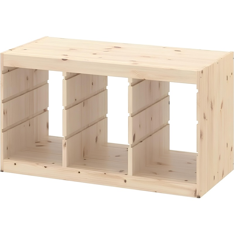 Изображение товара Каркас шкафа из натурального дерева 930х440х520 мм экологичный и современный дизайн