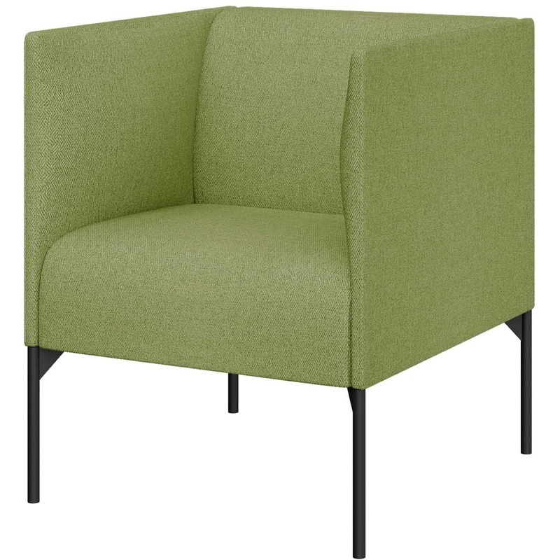 Изображение товара Кресло Бридж Brd1-2 зеленое с тканевой обивкой