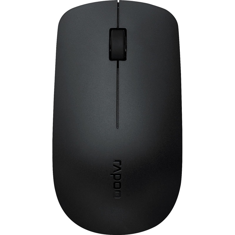Изображение товара Беспроводная мышь Rapoo M20 Plus черная с разрешением 1000 dpi