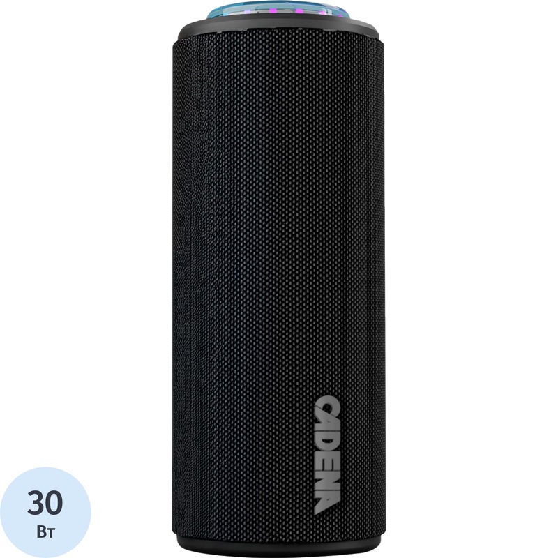 Изображение товара Акустическая система Cadena CDJ-225 Pro чёрная с подсветкой Bluetooth USB микрофон