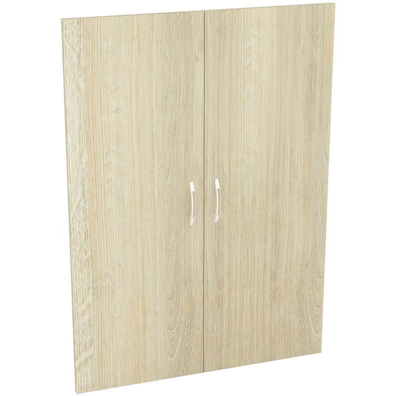 Изображение товара Дверь Комус Мебель Easy Director дуб шамони светлый 844х18х1176 мм 2 шт