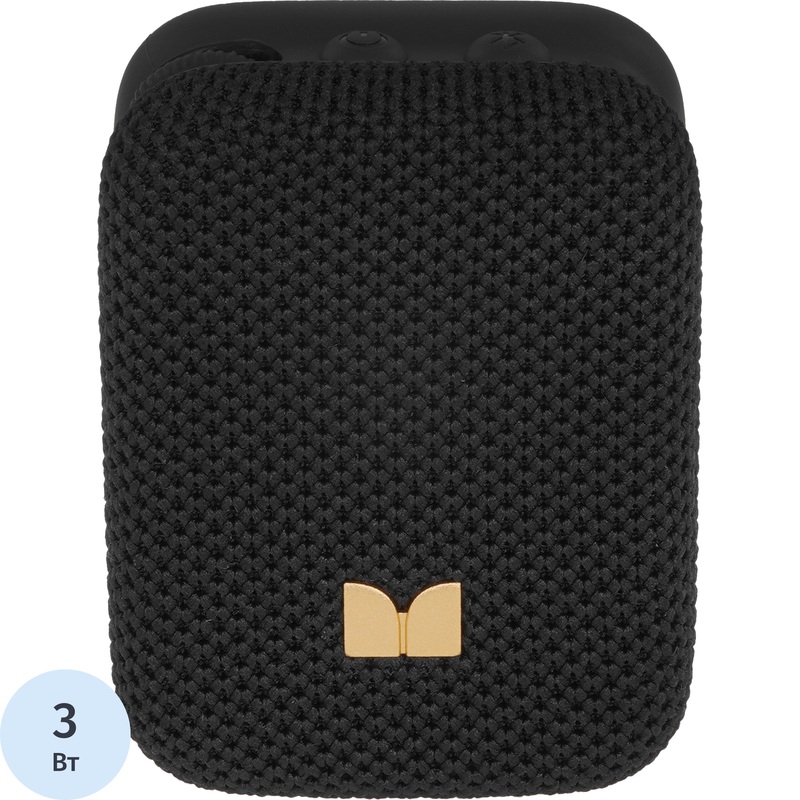 Изображение товара Портативная колонка Monster Atomic Atom чёрный 129836-05 с Bluetooth 5.4