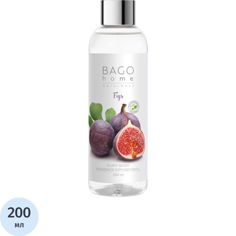 Изображение товара Наполнитель (рефил) для ароматизатора Bago Home Инжир 200 мл