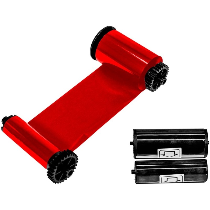 Изображение товара Лента монохромная Advent Solid ASOL-R1200 красный 1200 отпечатков